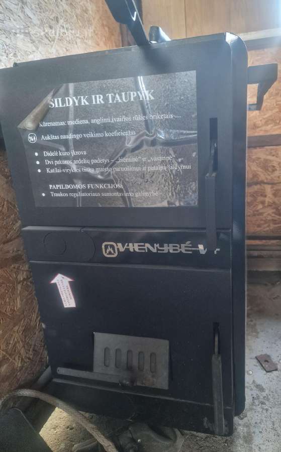 Šildymo katilas-virykle Vienybe-v