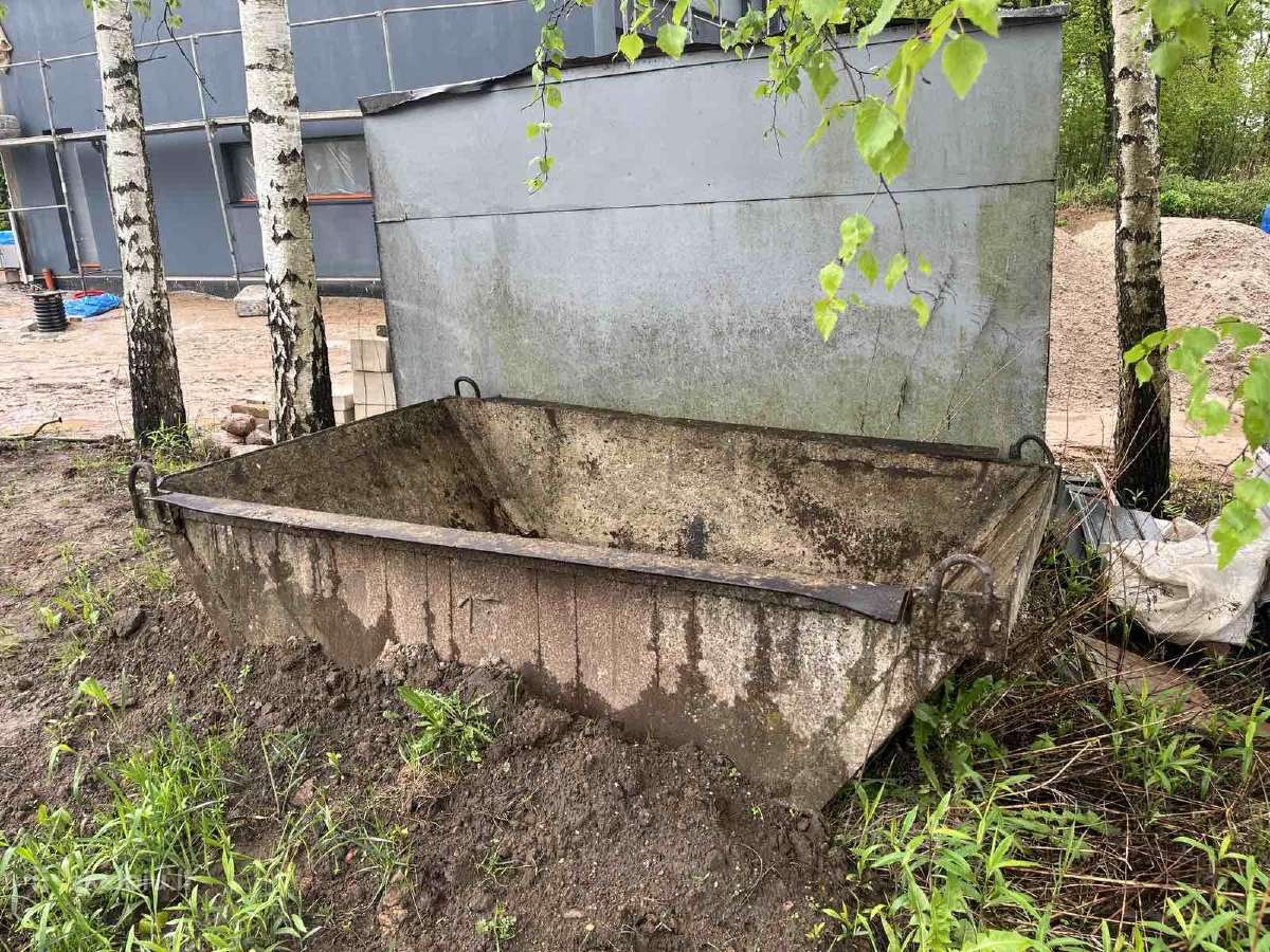 Metalinė statybinė dėžė kėlimui “badė