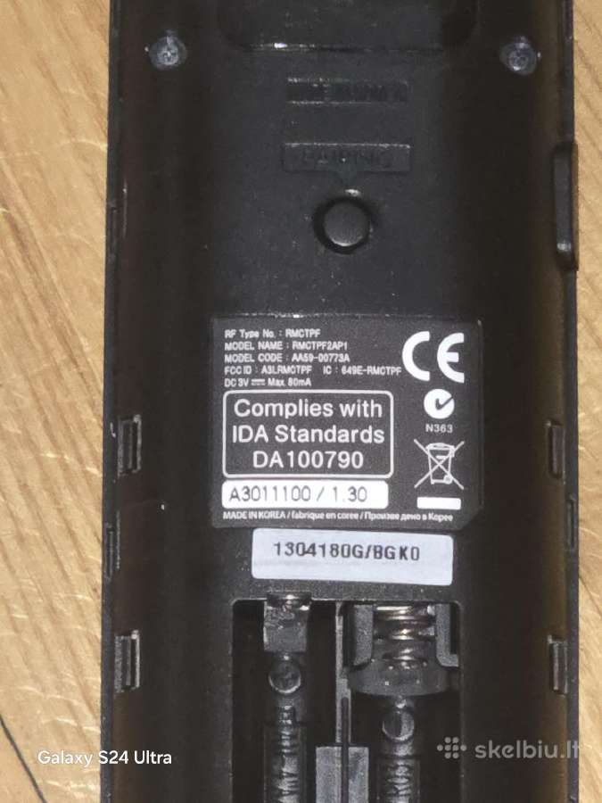 Samsung Aa59-00773a TV Pultelis - nuotraukos Nr. 3