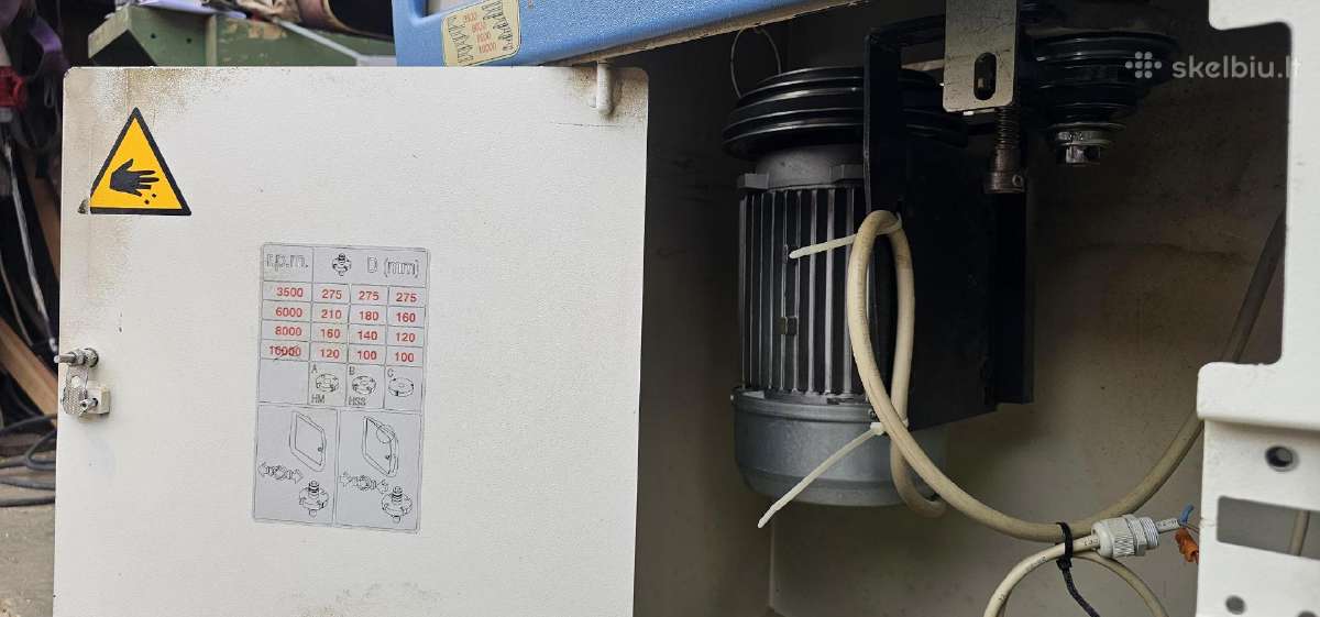 Medienos frezavimo staklės Minimax T45 f (Italy) - nuotraukos Nr. 12