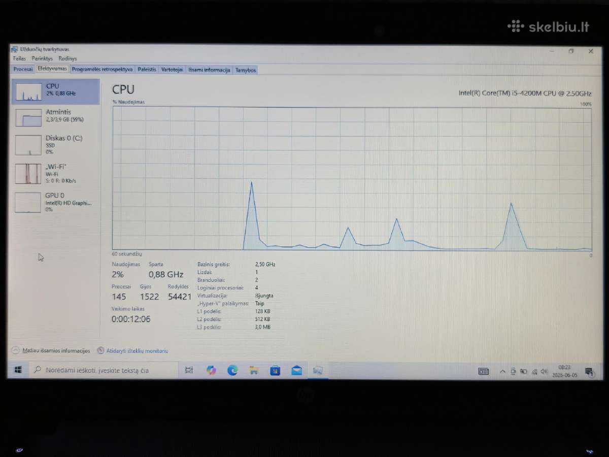 Hp Probook 450 - nuotraukos Nr. 8