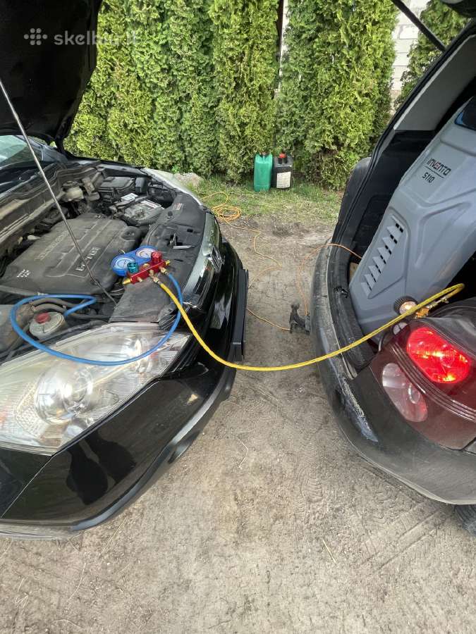 Mobilus Automobilių Kondicionierių Pildymas
