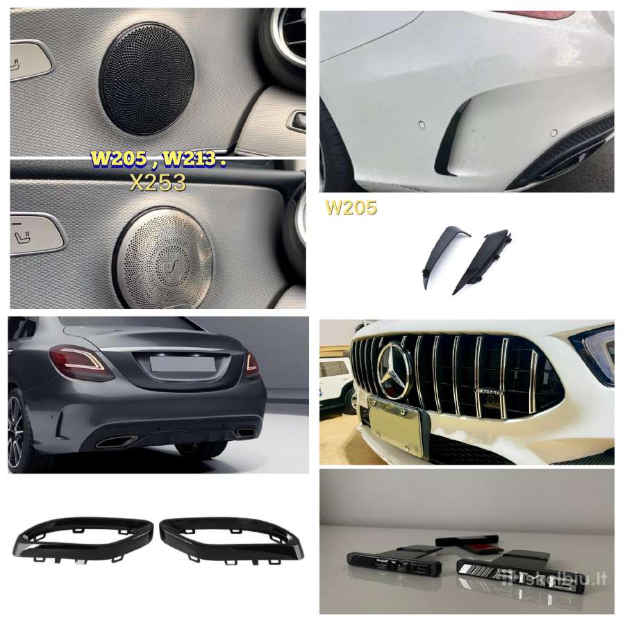 Mercedes w213 , w205, w222 , x253 LED ortakiai , - nuotraukos Nr. 9