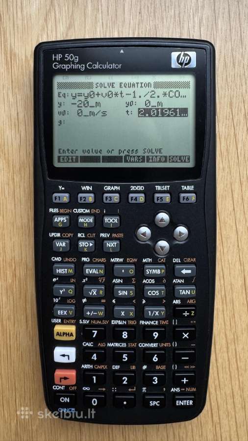 Hp 50g, legendinis Hp flagmanas, Rpn+cas, Rom 2.15 - nuotraukos Nr. 2