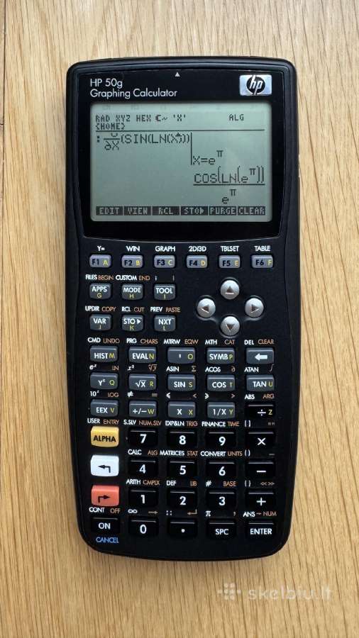 Hp 50g, legendinis Hp flagmanas, Rpn+cas, Rom 2.15 - nuotraukos Nr. 4