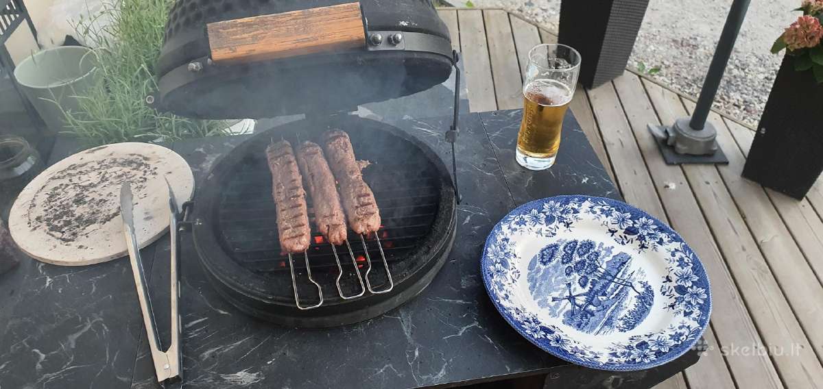 Kelioninis grilius Kamado Picnic su staliuku - nuotraukos Nr. 7
