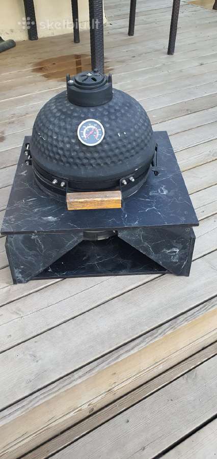 Kelioninis grilius Kamado Picnic su staliuku - nuotraukos Nr. 4
