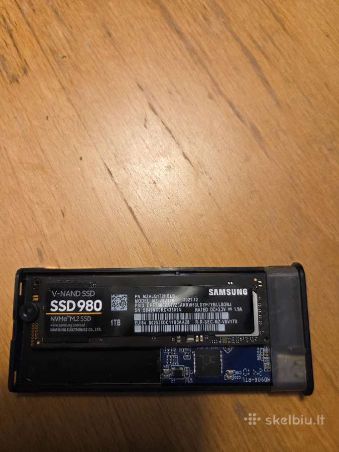 Parduodu Nvme Samsung 980 SSD