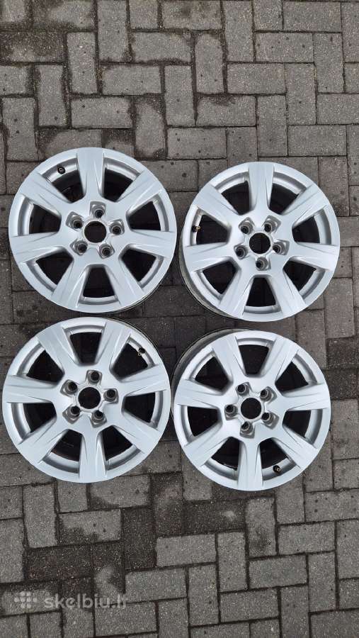 Originalūs Audi lieti diskai R16