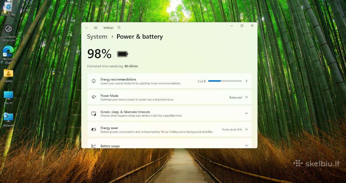 Hp Elitebook 840 G8 i7 32gb SSD Fhd - nuotraukos Nr. 9