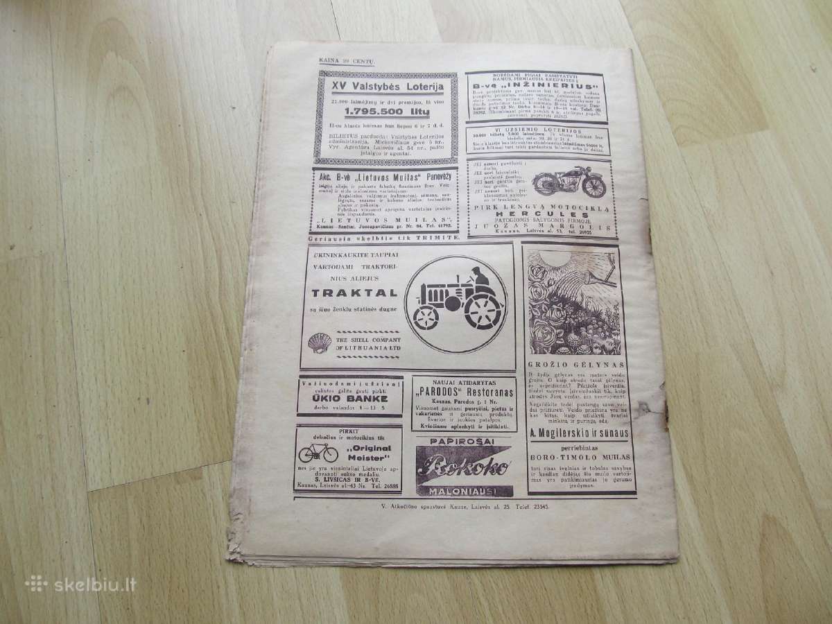 Trimitas 1939 / 24, 25 - nuotraukos Nr. 2