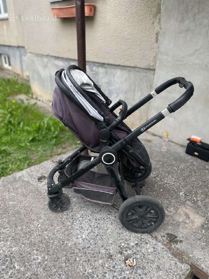 Kinder kraft vaiko vežimėlis. Keičiasi pusėmis. - nuotraukos Nr. 7