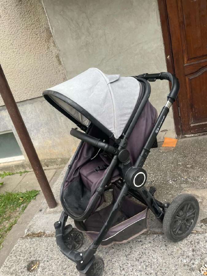 Kinder kraft vaiko vežimėlis. Keičiasi pusėmis. - nuotraukos Nr. 9
