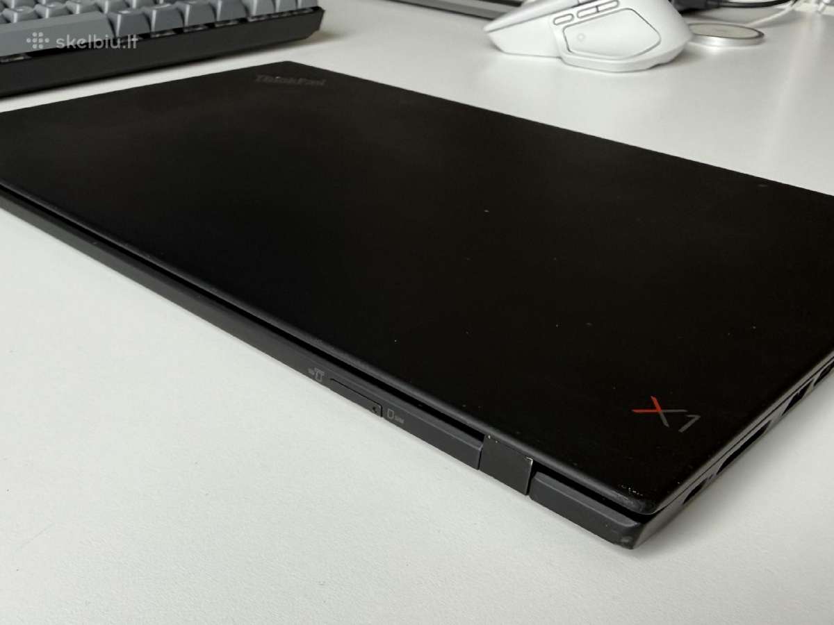 Lenovo Thinkpad X1 Carbon (6 Gen) i7 /16gb/1tb - nuotraukos Nr. 5