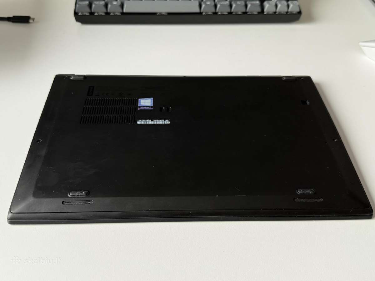 Lenovo Thinkpad X1 Carbon (6 Gen) i7 /16gb/1tb - nuotraukos Nr. 8