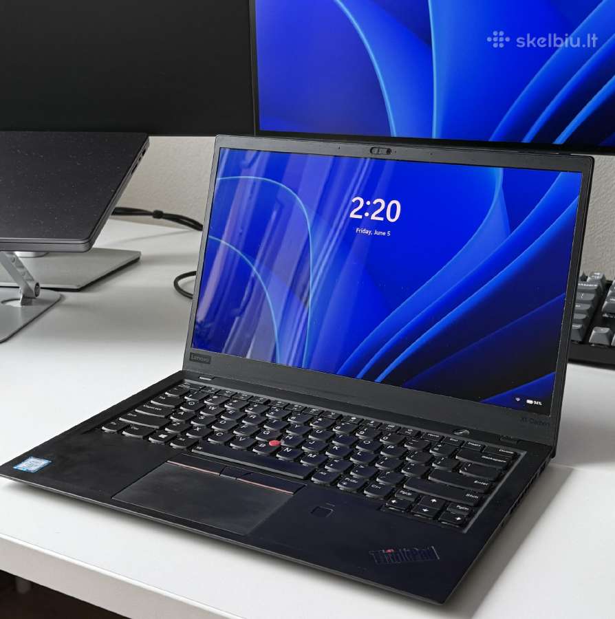 Lenovo Thinkpad X1 Carbon (6 Gen) i7 /16gb/1tb - nuotraukos Nr. 10