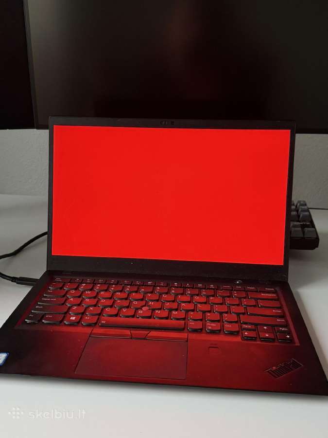 Lenovo Thinkpad X1 Carbon (6 Gen) i7 /16gb/1tb - nuotraukos Nr. 19