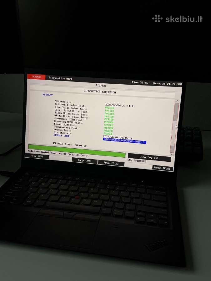 Lenovo Thinkpad X1 Carbon (6 Gen) i7 /16gb/1tb - nuotraukos Nr. 23