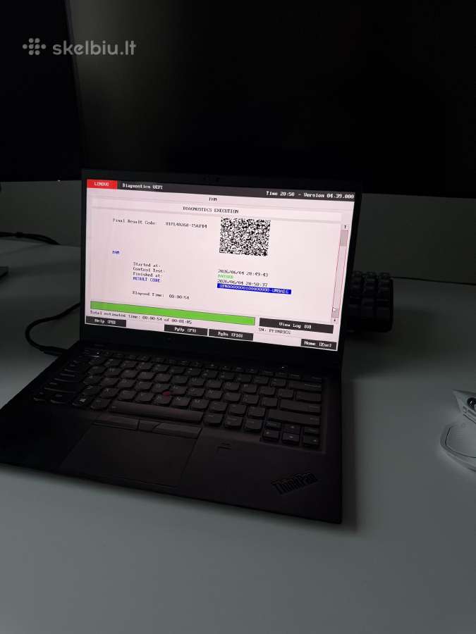 Lenovo Thinkpad X1 Carbon (6 Gen) i7 /16gb/1tb - nuotraukos Nr. 26