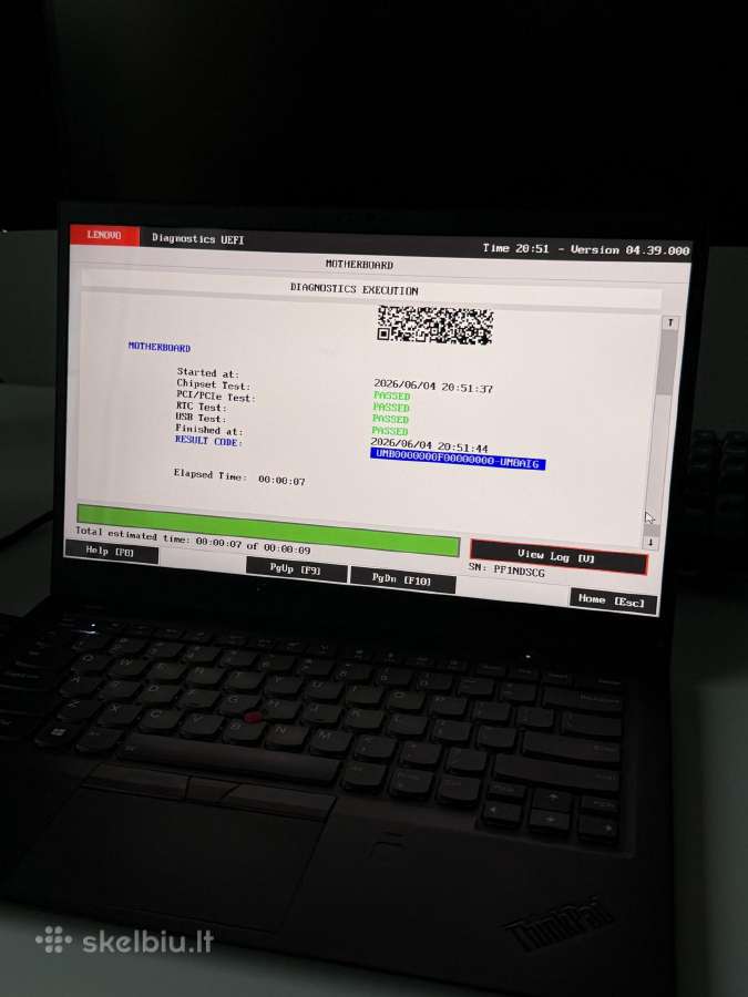 Lenovo Thinkpad X1 Carbon (6 Gen) i7 /16gb/1tb - nuotraukos Nr. 27
