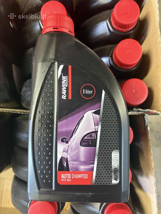 Automobilių šampūnas su vašku