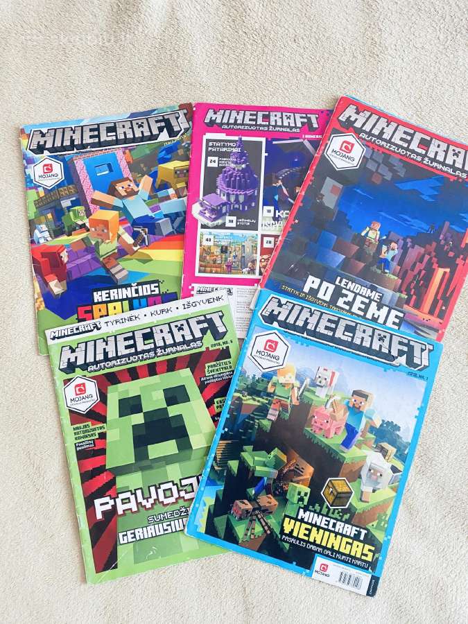 Minecraft žurnalai