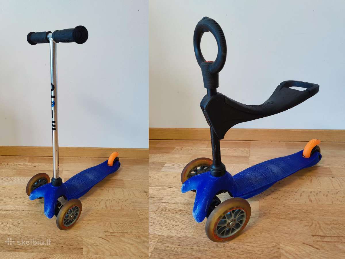 Paspirtukas Micro Mini 3 viename