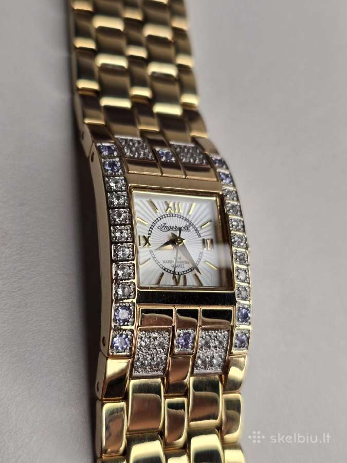 Ingersoll Ig0332 Gems Pearl Gold Womens Wrist Watc