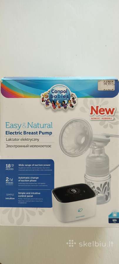 Elektrinis krūties siurblys Canpol Babies - nuotraukos Nr. 11