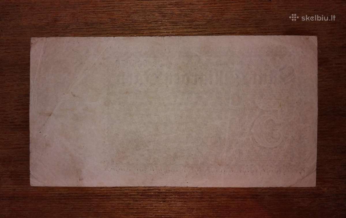 Vokietijos 5 mlrd markių banknotas - nuotraukos Nr. 2