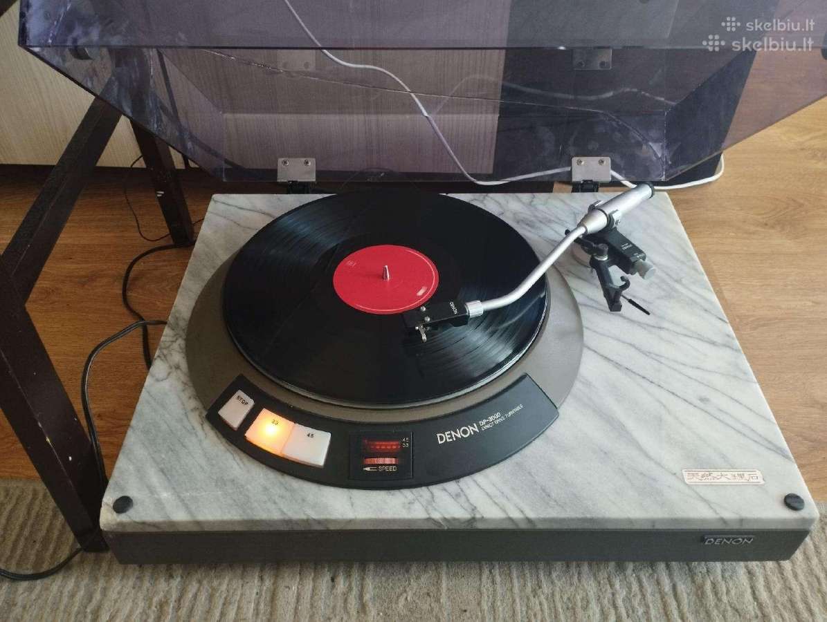 Denon Dp-3750(dp-3000) Marmurinis Patefonas