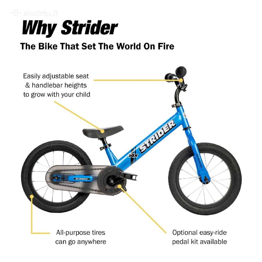 Balansinis dviratukas Strider 14x