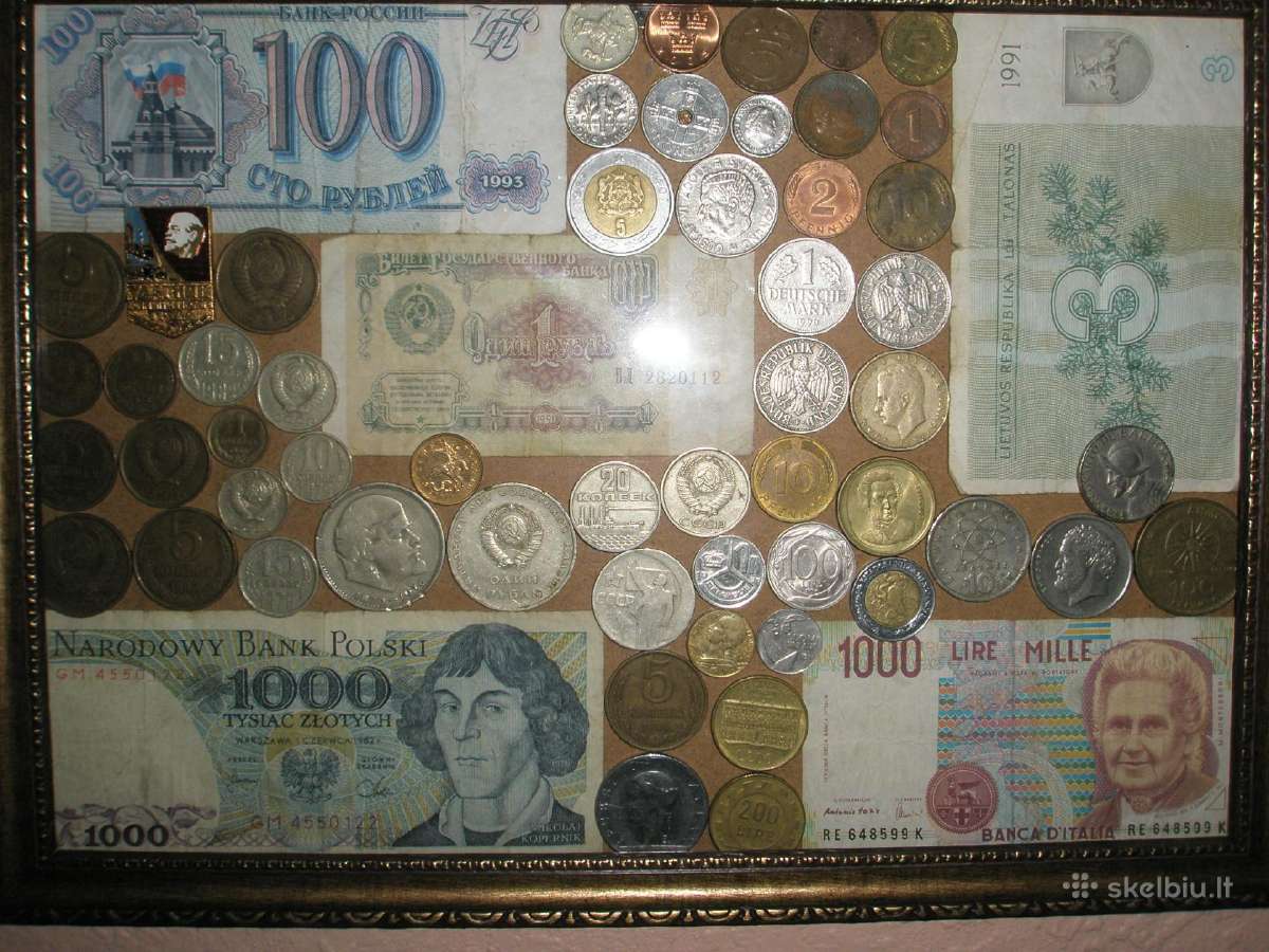 Seni pinigai - Sovietini Rubliai + Europa - nuotraukos Nr. 2