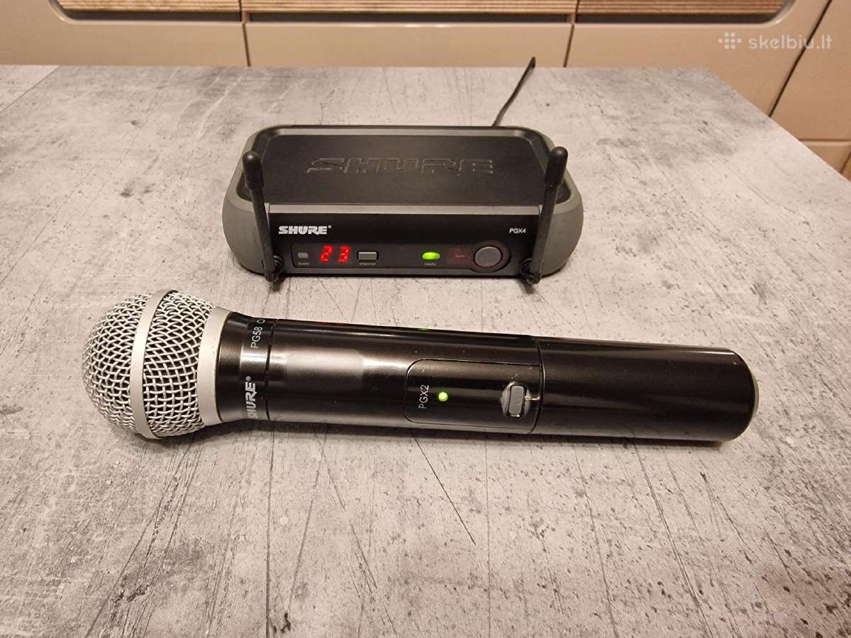 Shure Pgx mikrofonas