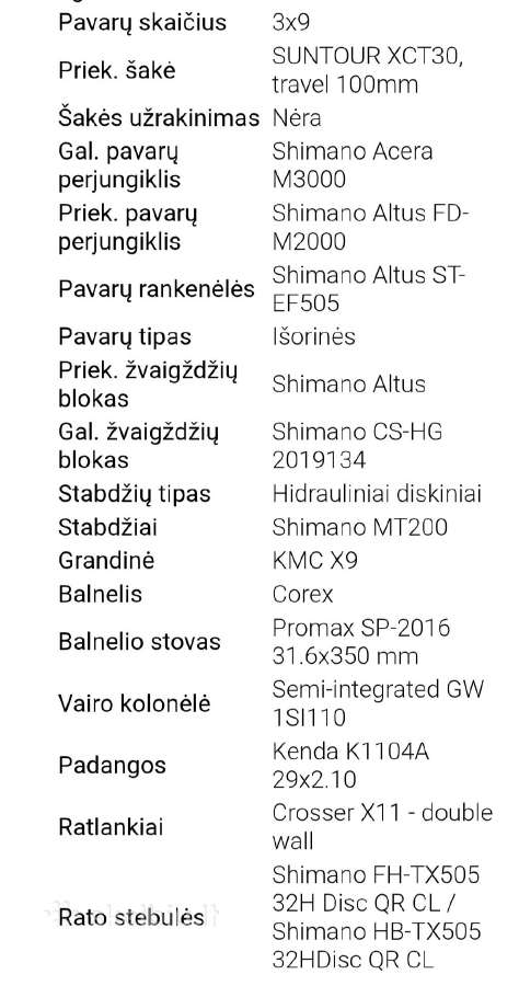Parduodu dviratį Cross GRX 9 - nuotraukos Nr. 5