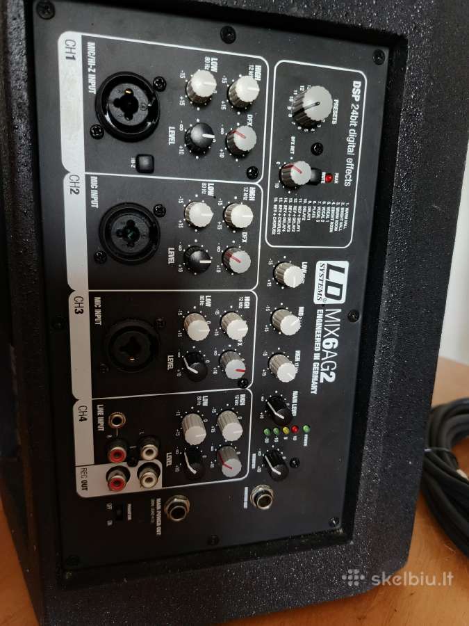 Aktyvios kolonėlės Ld system stinger mix 6a ag2 - nuotraukos Nr. 5