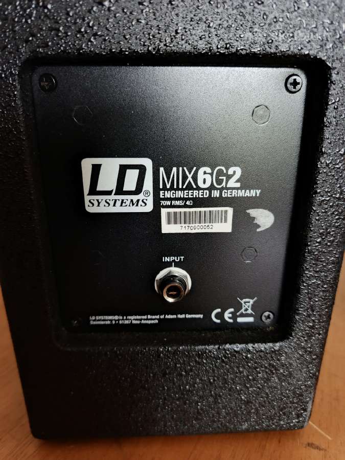 Aktyvios kolonėlės Ld system stinger mix 6a ag2 - nuotraukos Nr. 6