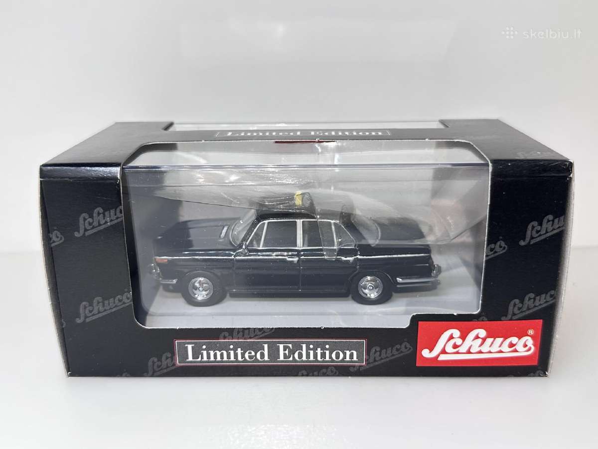 Bmw 2000 Taxi 1962 juoda 1:43 Schuco - nuotraukos Nr. 2