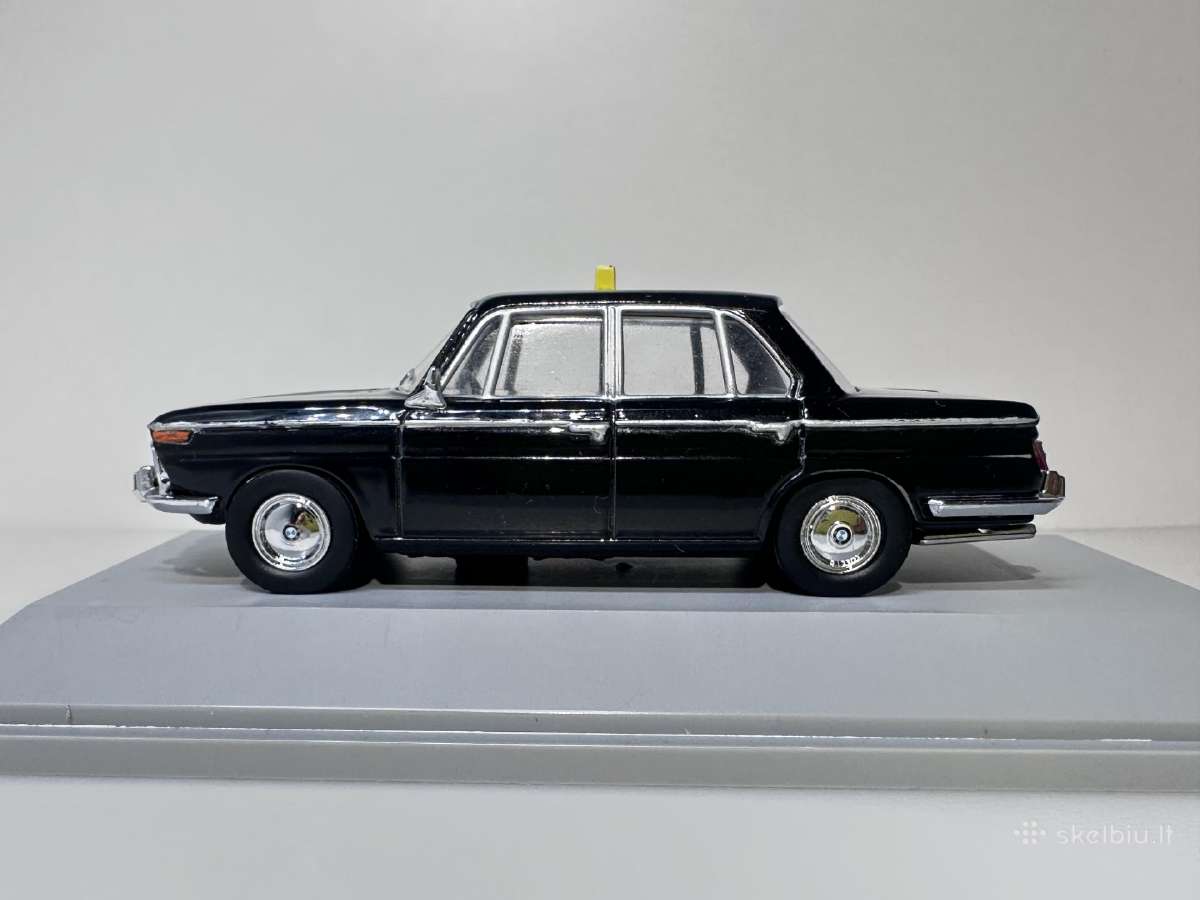 Bmw 2000 Taxi 1962 juoda 1:43 Schuco - nuotraukos Nr. 3
