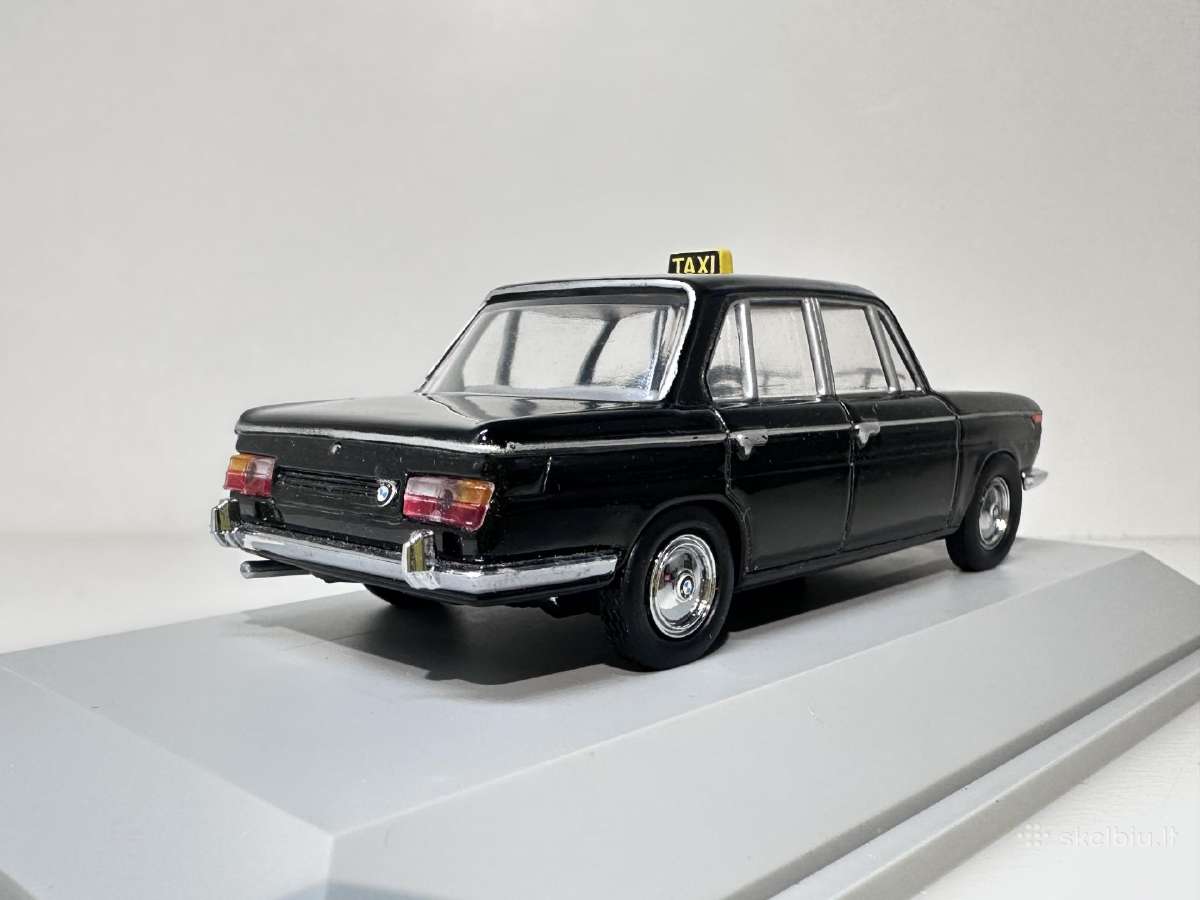 Bmw 2000 Taxi 1962 juoda 1:43 Schuco - nuotraukos Nr. 6