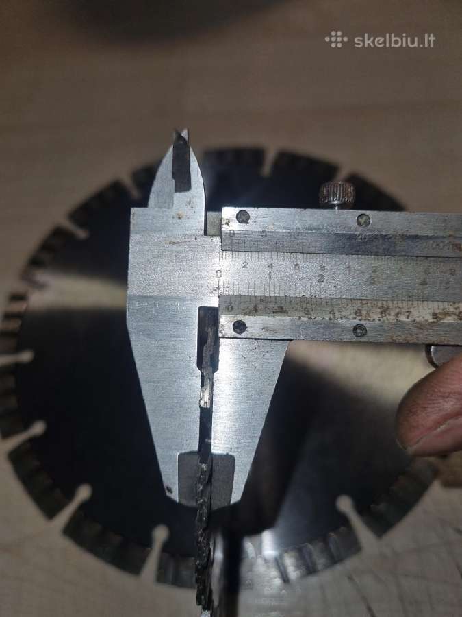 Deimantiniai armuoto betono diskai 125 mm, 230 mm, - nuotraukos Nr. 7