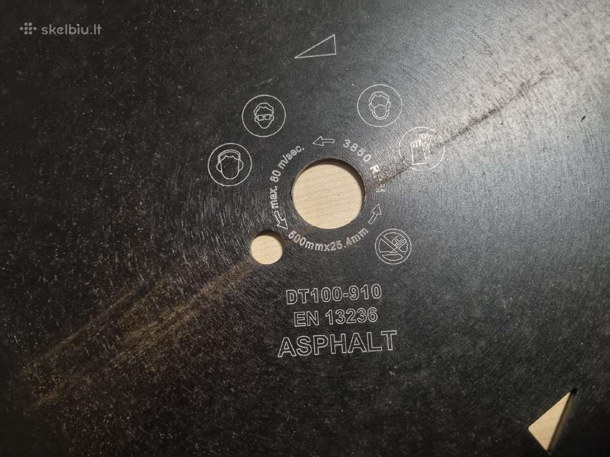 Deimantiniai armuoto betono diskai 125 mm, 230 mm, - nuotraukos Nr. 10