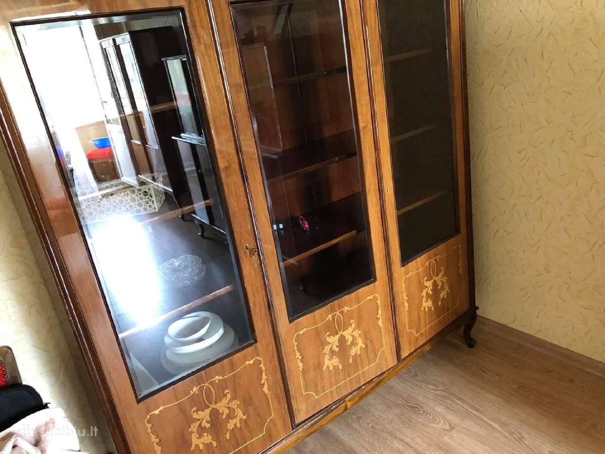Senovinė Vengriška spinta, indauja, komoda, 4kėdės
