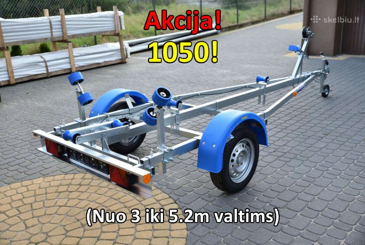 Valties priekaba (<5.2m)