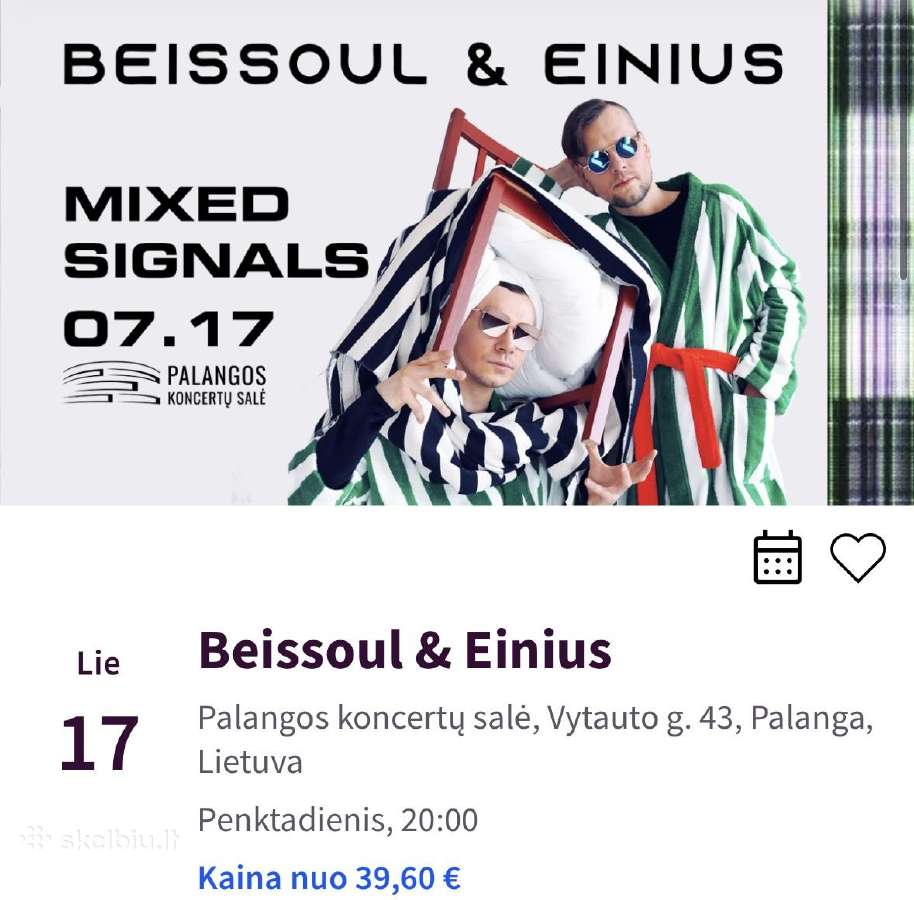 Beissoul & Einius Palanga