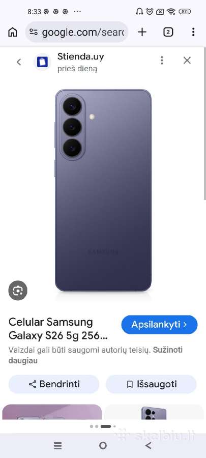 Perkame Samsung Galaxy S26