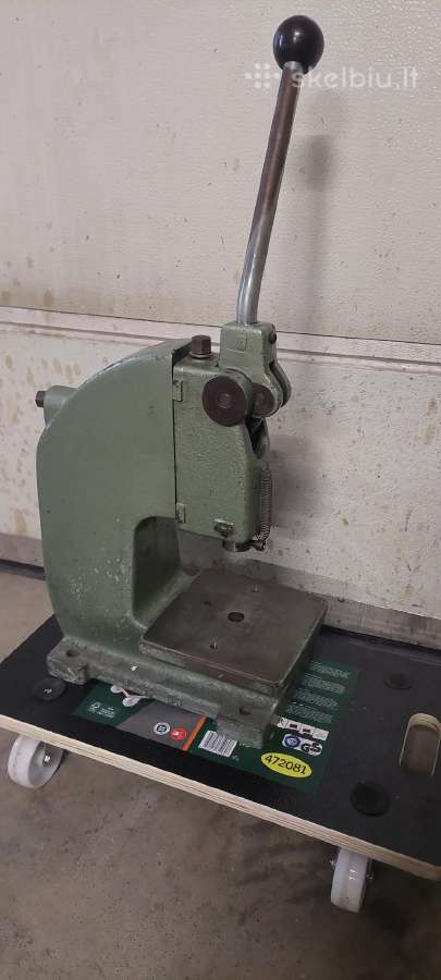 Pramoninis alkūninis presas Burger Pkn 03 10kn 1t