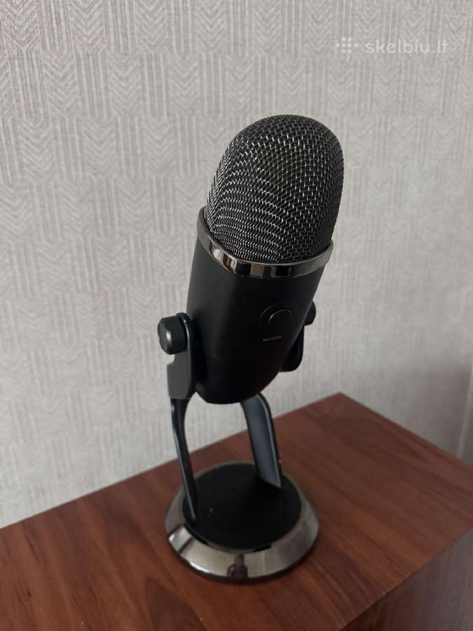 Blue Yeti X Usb mikrofonas – puikios būklės - nuotraukos Nr. 6