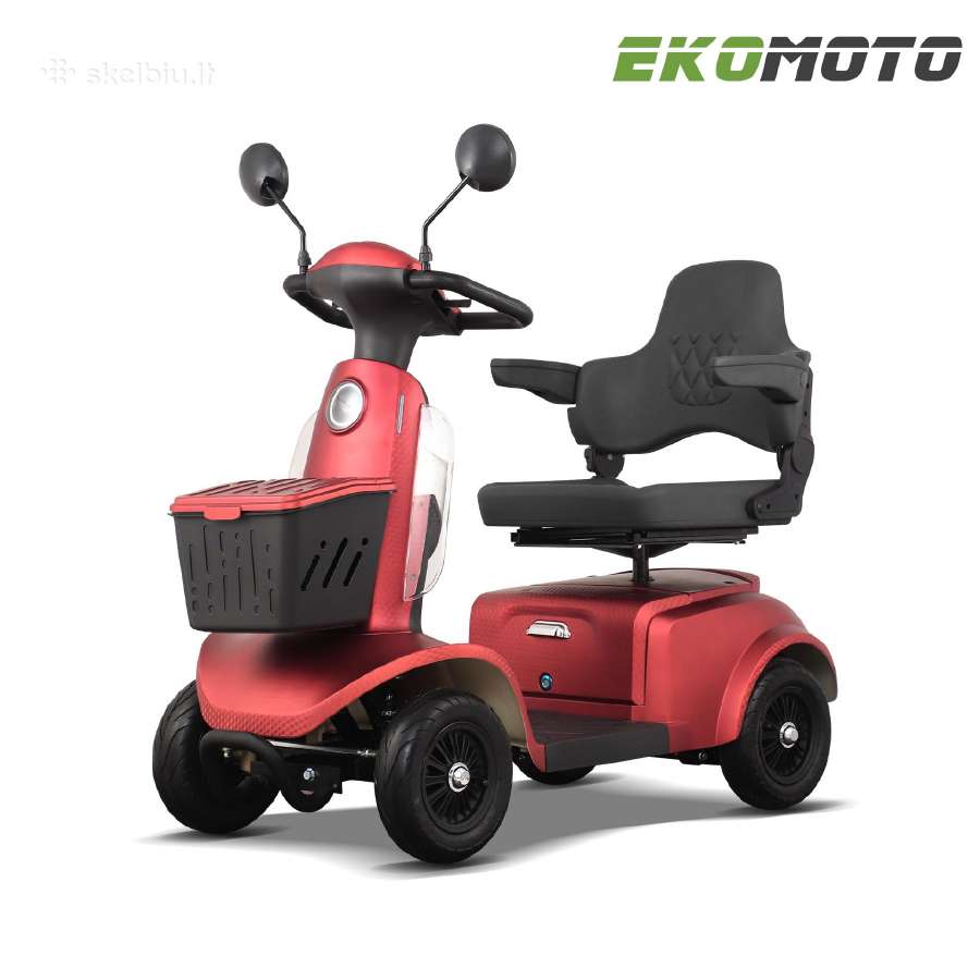 Elektriniai Ekomoto keturračiai skuteriai - nuotraukos Nr. 24