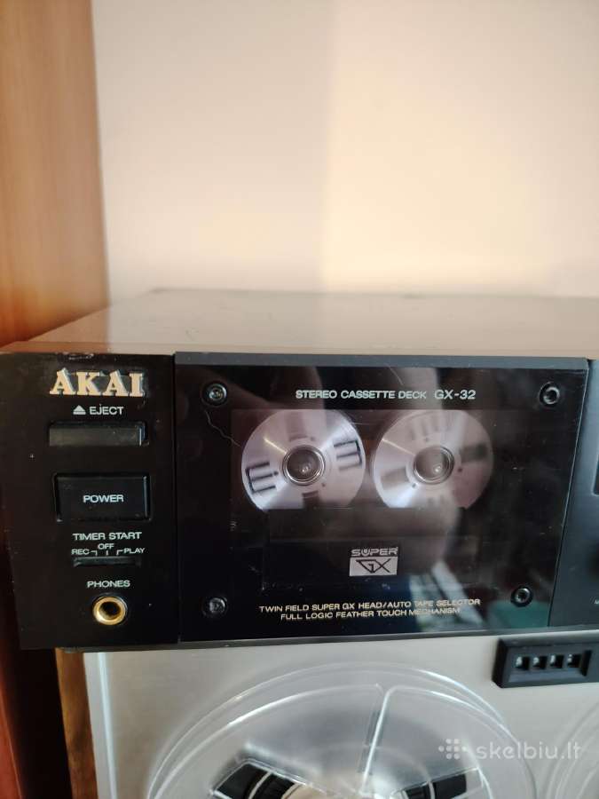 Kaset. Deka Akai GX-32 - nuotraukos Nr. 4